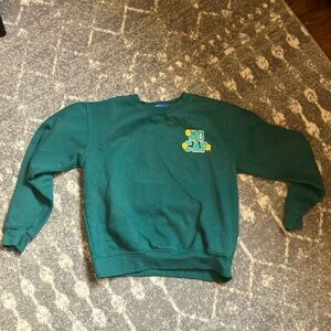Green Graphic Boy’s Sweater
